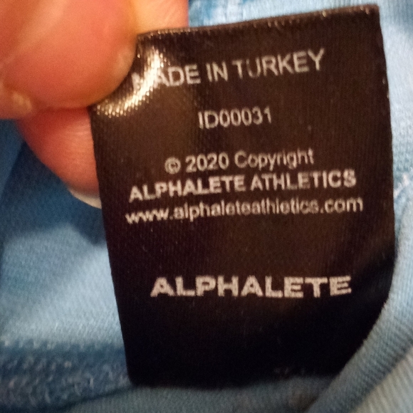 Alphalete OG Revival Legging, Light Blue, High Wasted, XXS - Picture 6 of 14